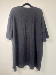 Carhartt Gray Solid Henley T-Shirt Short Sleeve Original Fit Men’s 3XL Tall