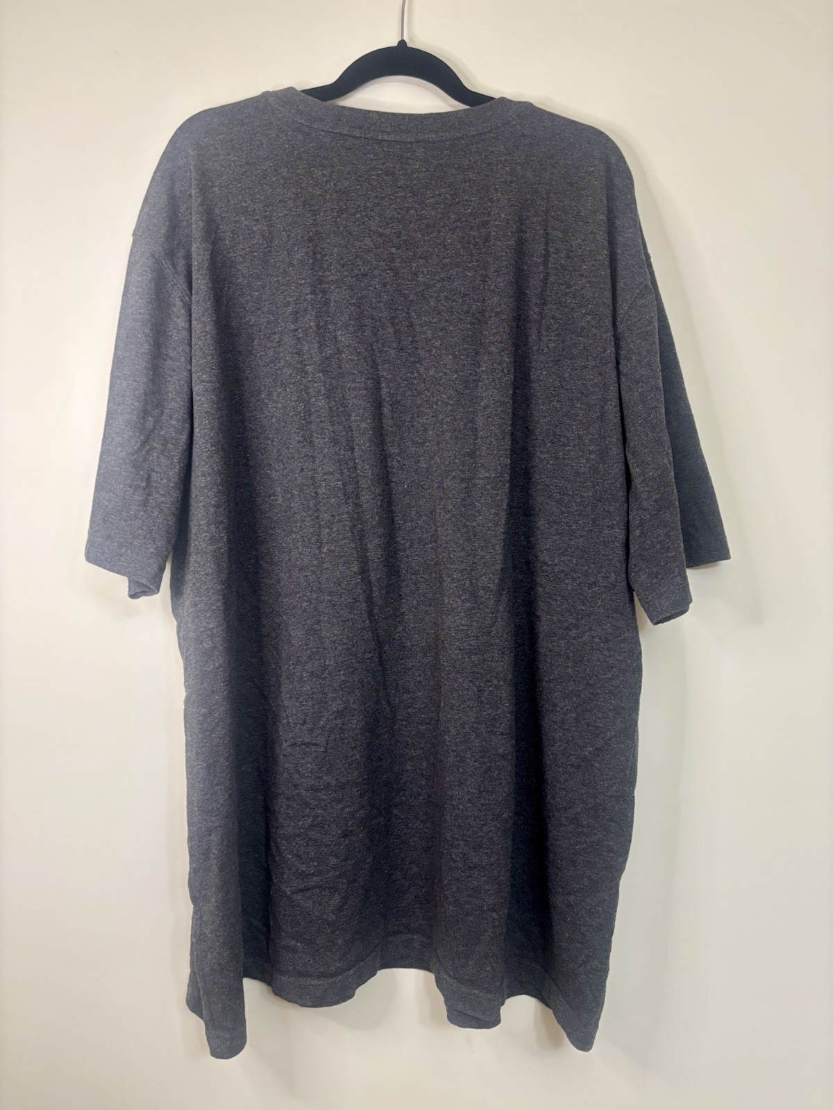Carhartt Gray Solid Henley T-Shirt Short Sleeve Original Fit Men's 3XL Tall gallery
