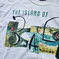 Tony Illustrations Bali Indonesis tee shirt t-shirt preowned sz L Large 1