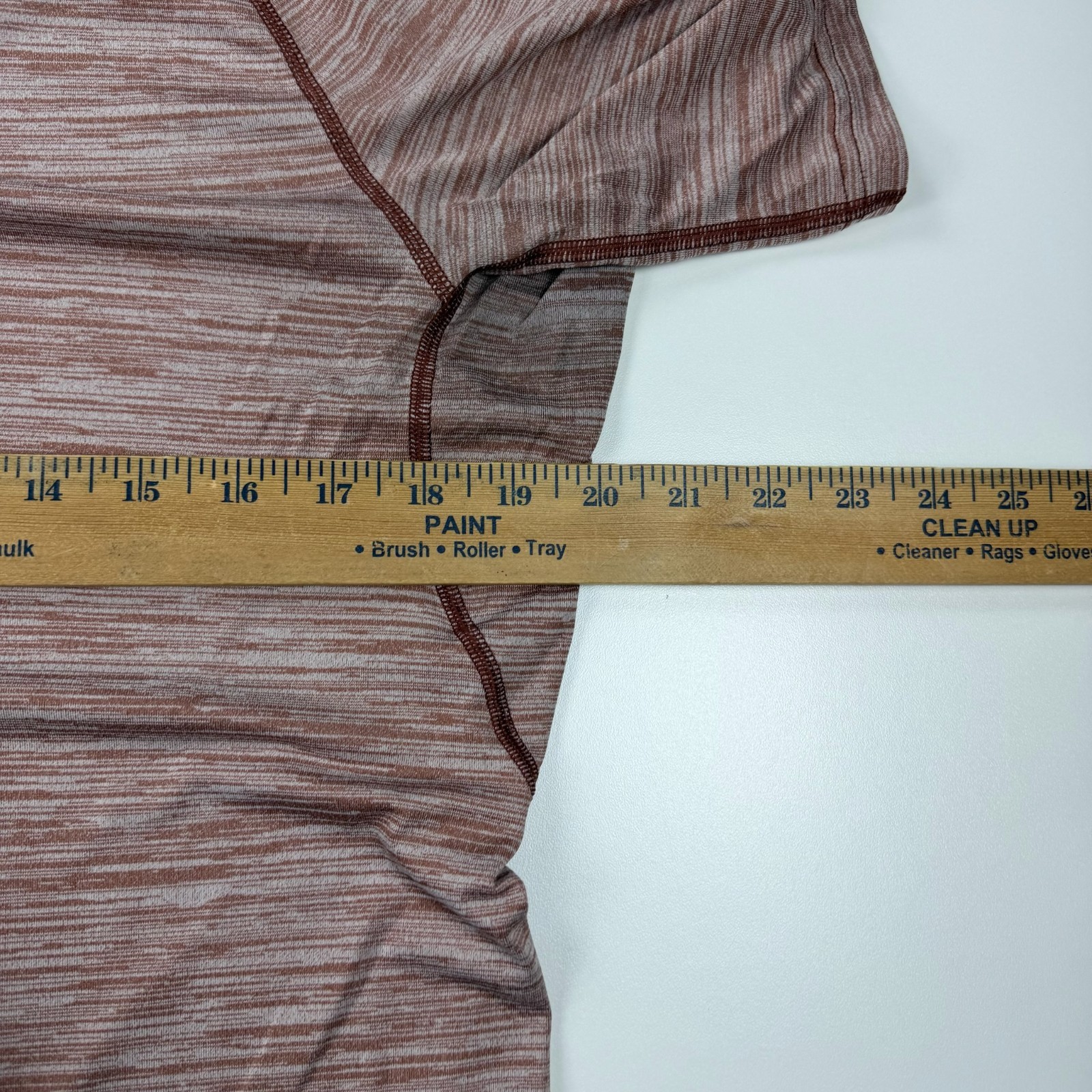 Nike Pro Shirt Mens Medium Red Crew Neck Lightweight Stretch Training Swoosh gallery