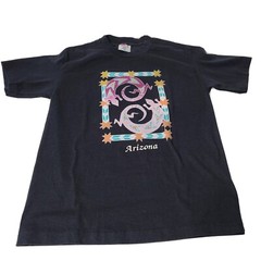 Hef T Tee Jays Vintage Men’s Medium Arizona Vacation Single Stitch T Shirt EUC