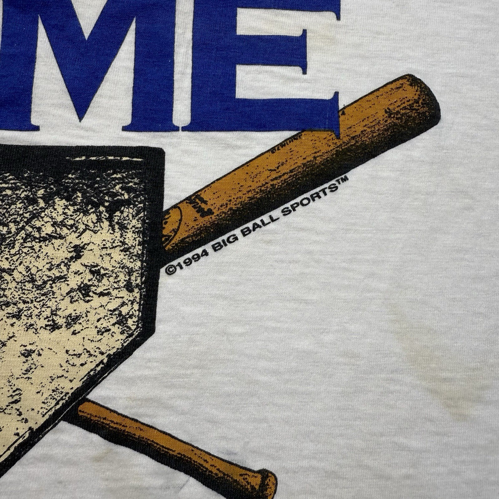 Vintage 90s Baseball T-Shirt No Place Like Home Sports Graphic Tee - Size Large gallery