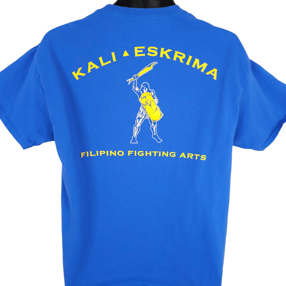 Kali Eskrima T Shirt Mens Size Large Blue Filipino Fighting Arts Philippines gallery