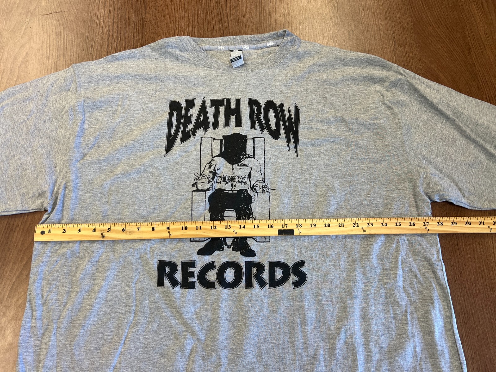 VINTAGE SNOOP DOGG CLOTHING T SHIRT 3XL 90S DEATH ROW RECORDS RAP TEE DEADSTOCK gallery
