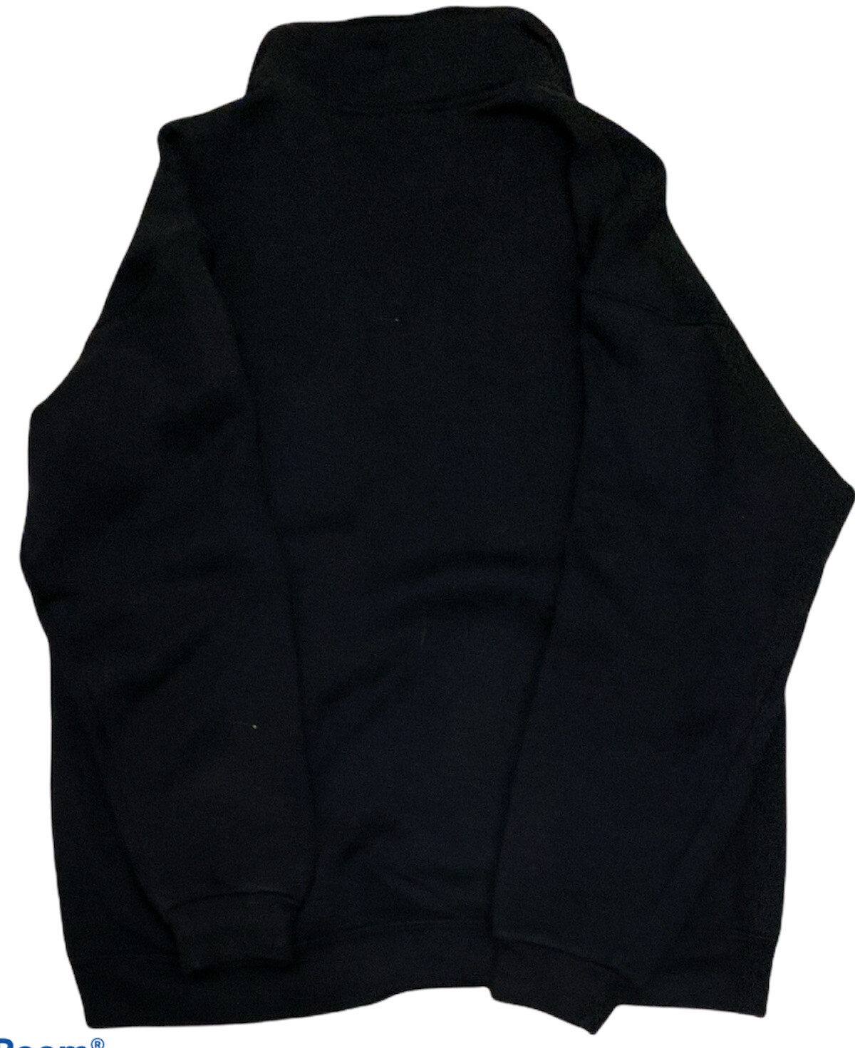 Fruit of Loom Polyster Cotton Black Sweat Shirt Size Large gallery