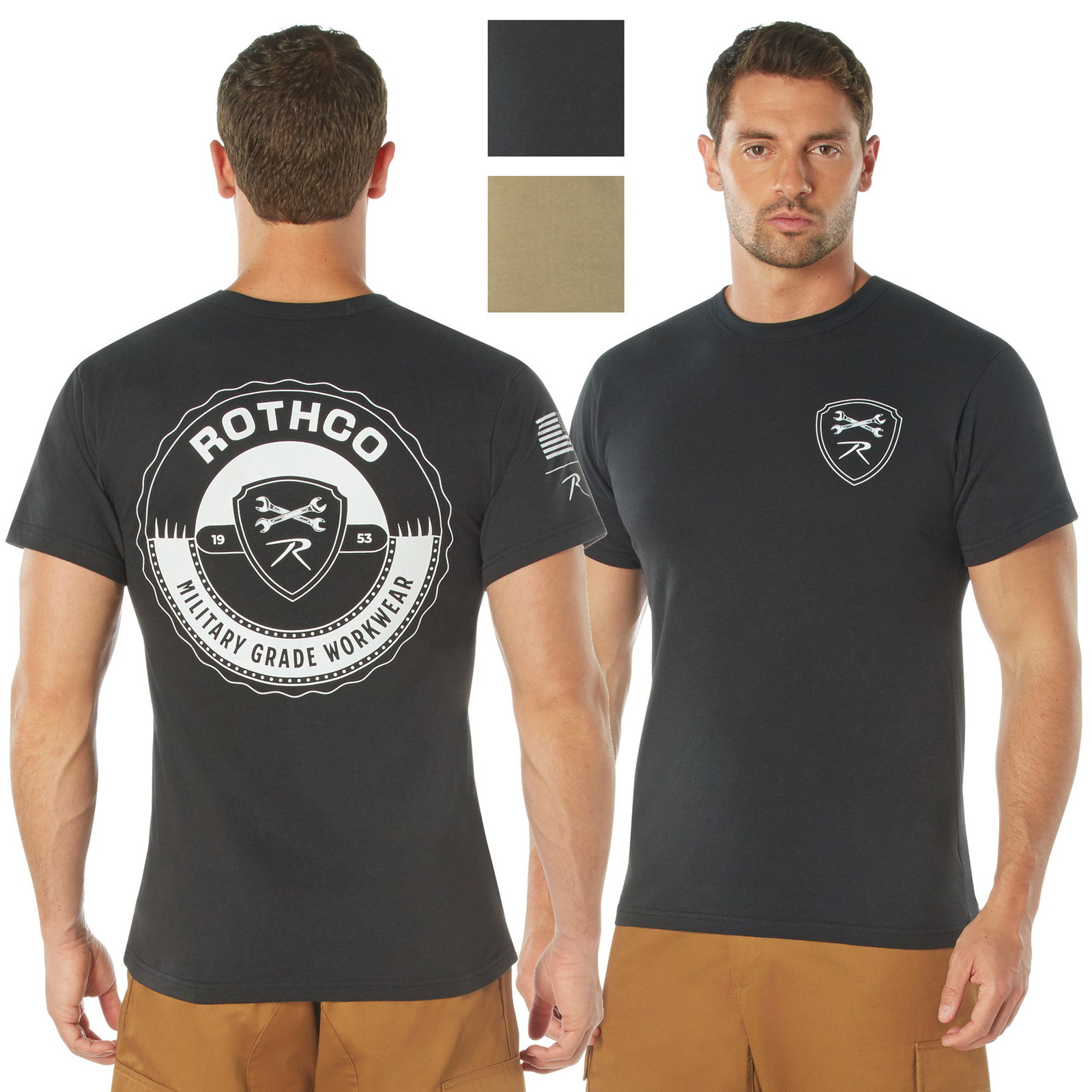 Rothco Workwear Tee WWI Bottle Cap T-Shirt gallery