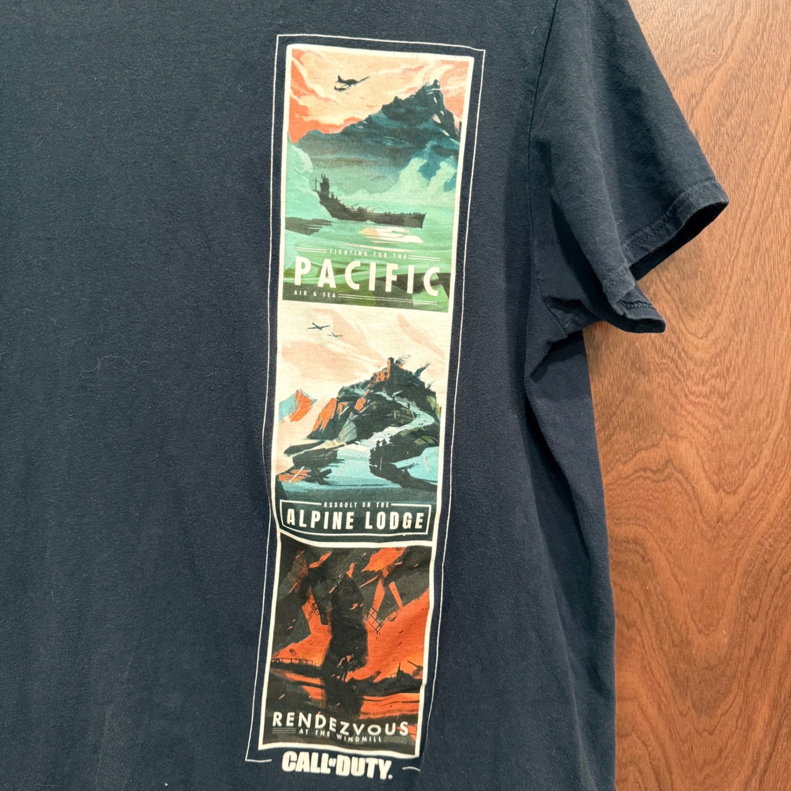 Call of Duty Vanguard Graphic Tee Gaming T-Shirt Pacific Alpine Rendezvous L gallery