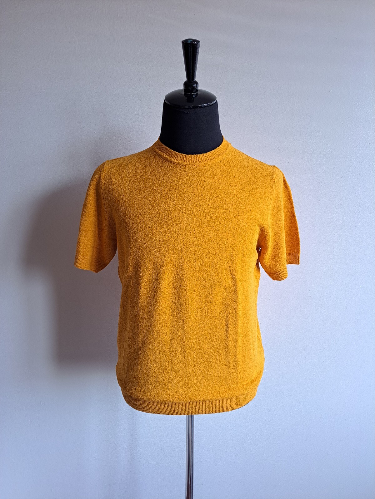 NEW Lorenzoni Italian Orange Short Sleeves Shirt Size XL / 54