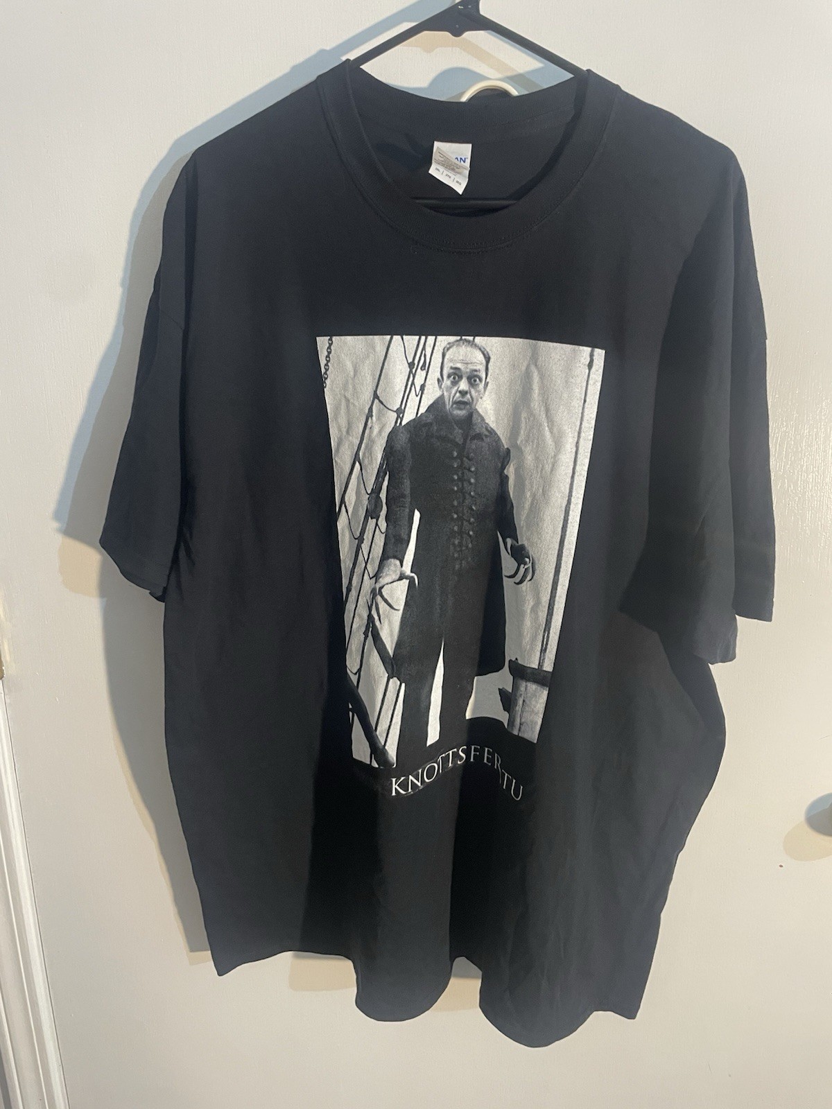 Don Knotts Knottsferatu Vampire Spoof TShirt Size XXL Black Cotton Preowned Good gallery