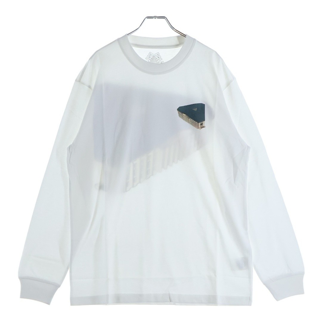 Palace Skateboards Palazzo Longsleeve Print Crew Neck Long Sleeve T-Shirt Used 7 gallery