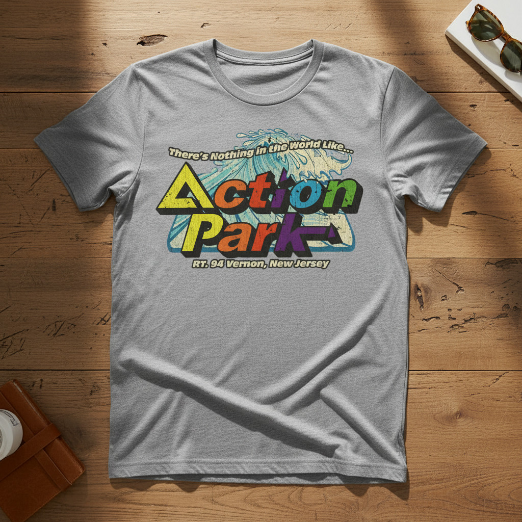 Funny Action Park New Jersey 1978 Vintage T-Shirt TA79 gallery