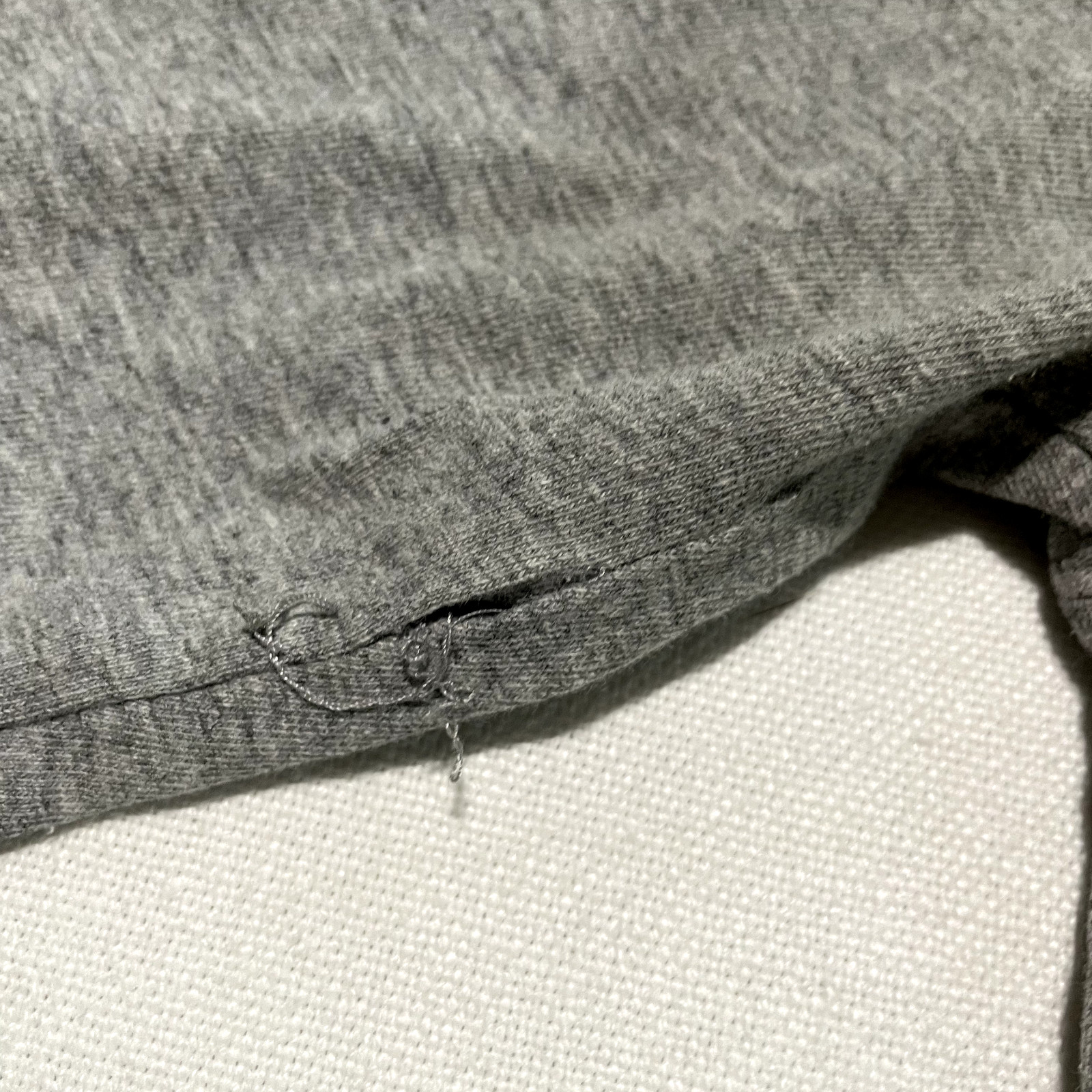 Vintage AND1 Shirt Mens Large Gray Basketball Long Sleeve 2 Sided Distressed 90s gallery