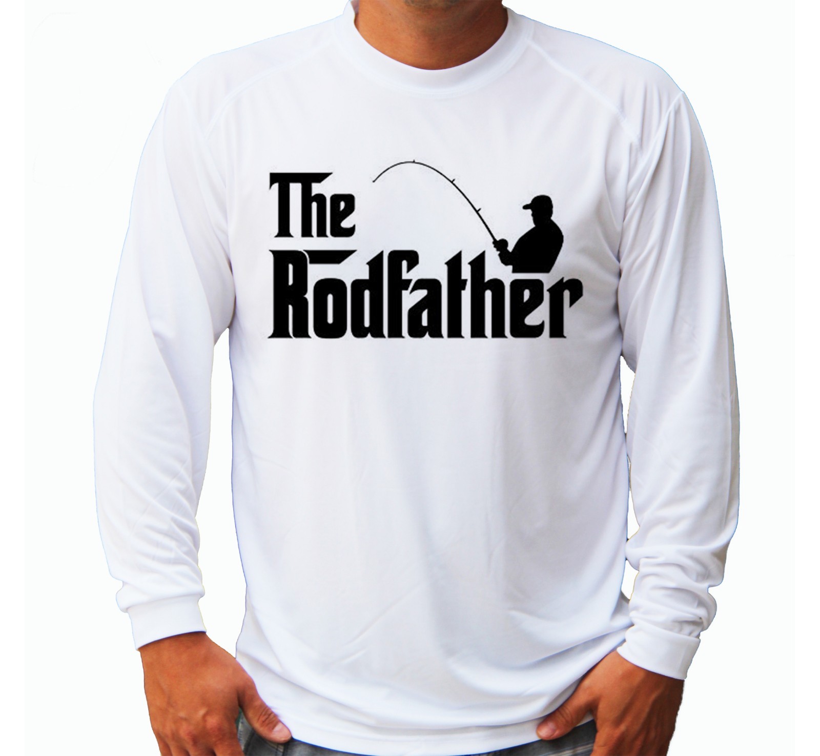 The Rodfather Rod Sport Long Sleeve UPF 30 T-Shirt Fishing Boat UV Protection gallery