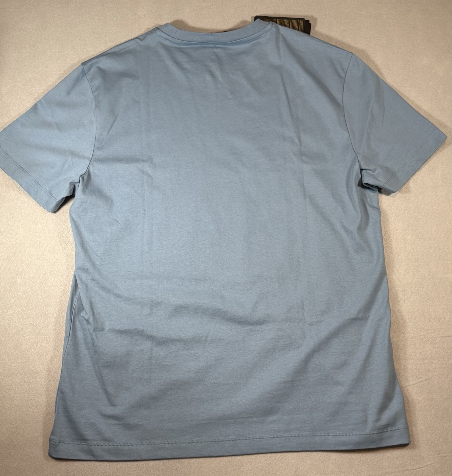 Versace Medusa Light Blue Jersey Short Sleeve T-Shirt Men’s Size L Authentic gallery