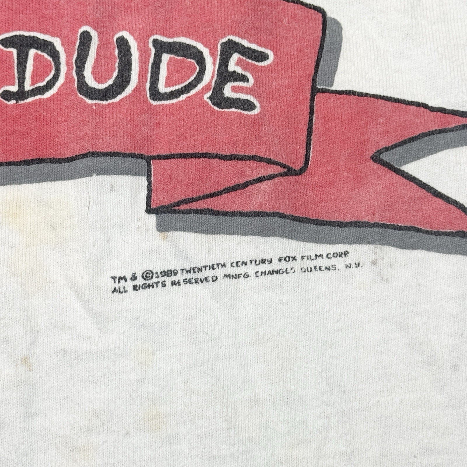 Vintage Bart Simpson Shirt Men's XL Radical Dude Don't Have a Cow Single Stitch gallery