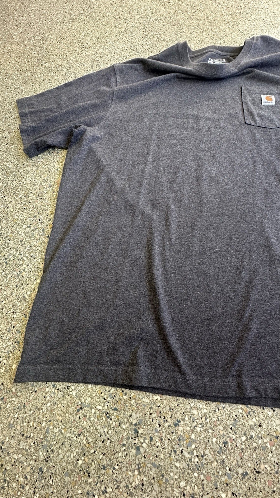 Carhartt Men's Short Sleeve T-Shirt 4xl XxxxL Charcoal Grey gallery