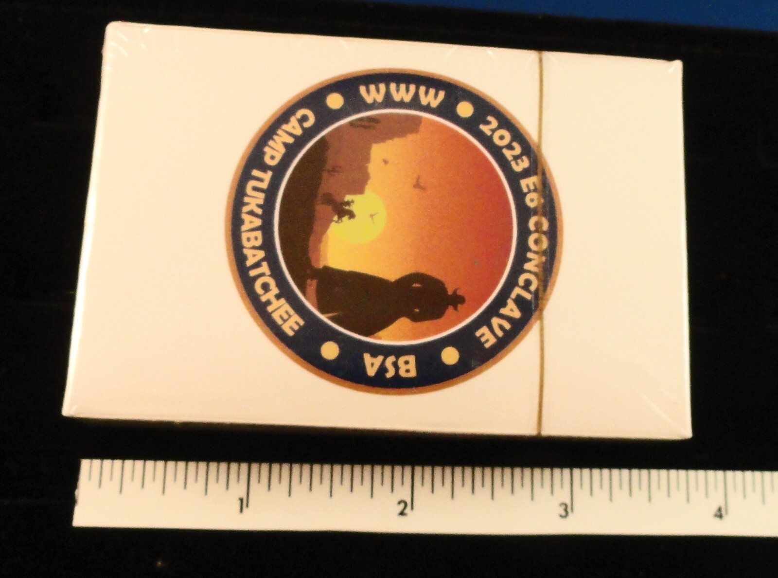 Got at 2025 Section E6 Conclave DECK of CARDS with E6 LOGO – NEW