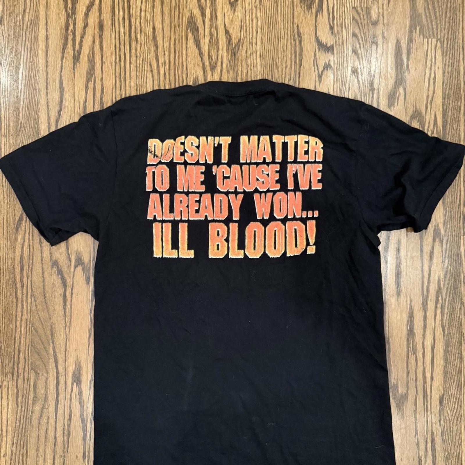 No Warning - Ill Blood Biker Rat Shirt - L gallery