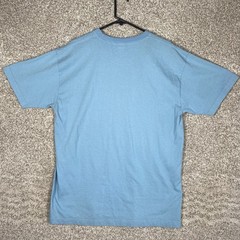 Undefeated T Shirt Size Large Blue Logo Graphic Streetwear Short Sleeve