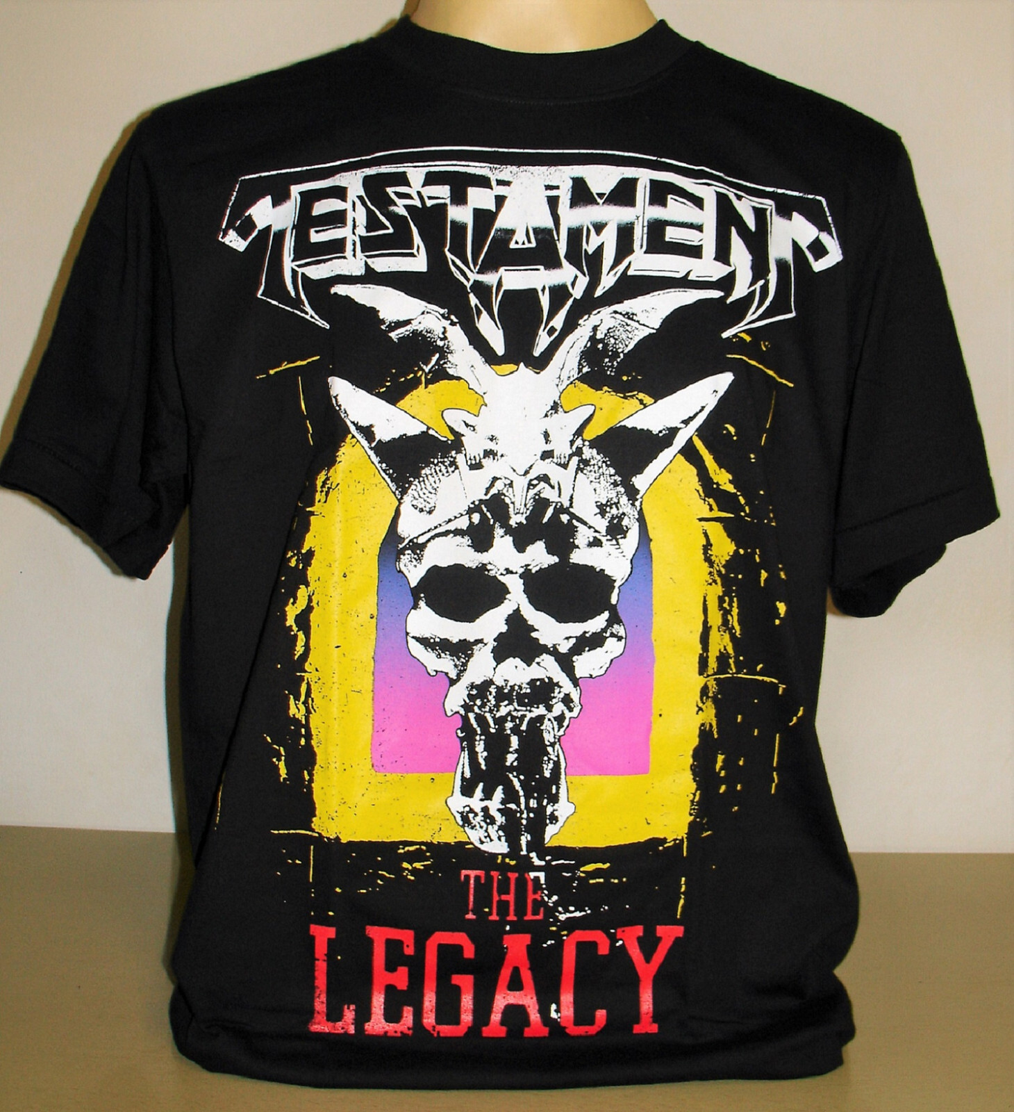 Testament The Legacy T-Shirt Size S M L XL 2XL 3XL Thrash Metal Band XXL XXXL gallery