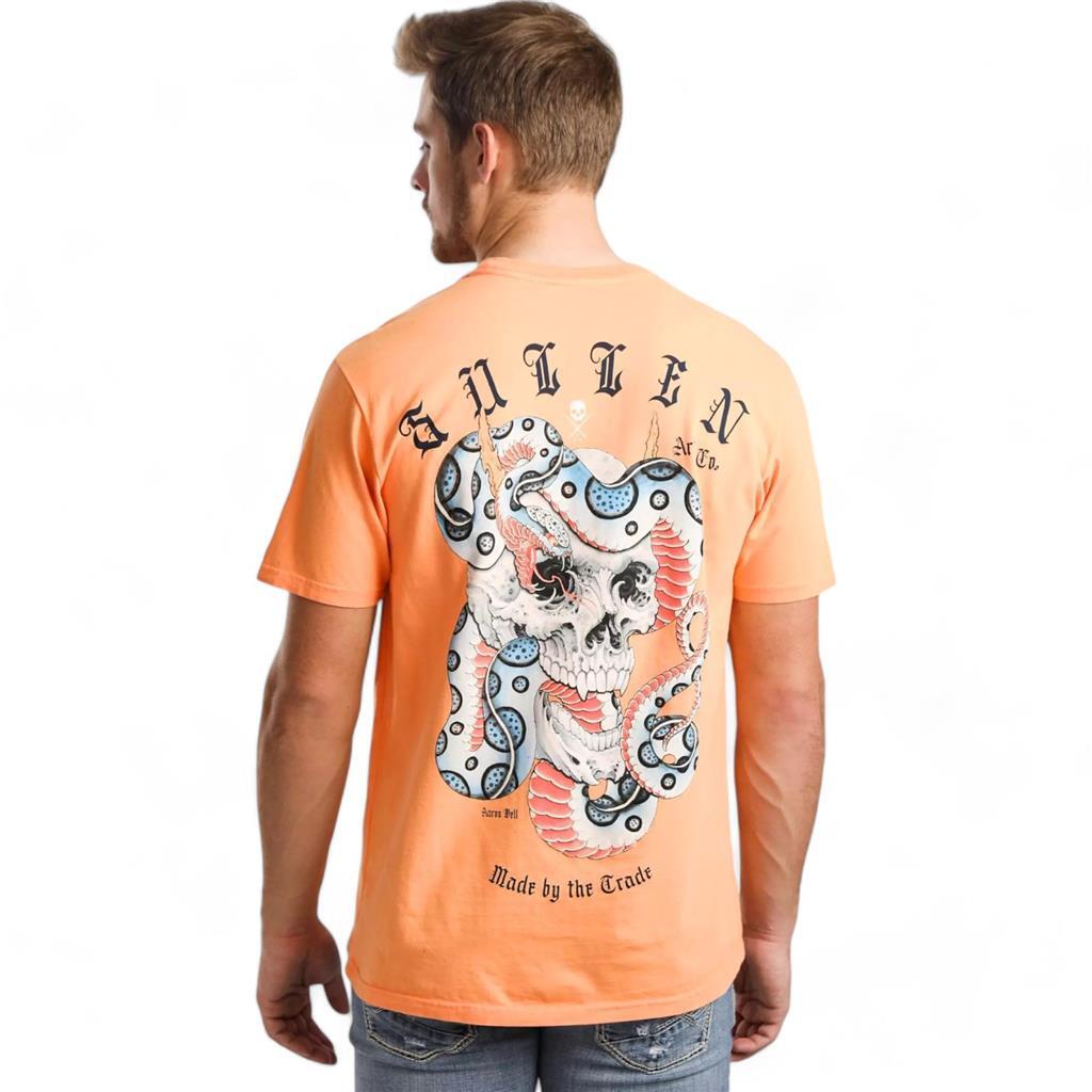 Men’s Sullen Art Collective Slate Snake Sherbert Premium Tee T-Shirt L-XXL