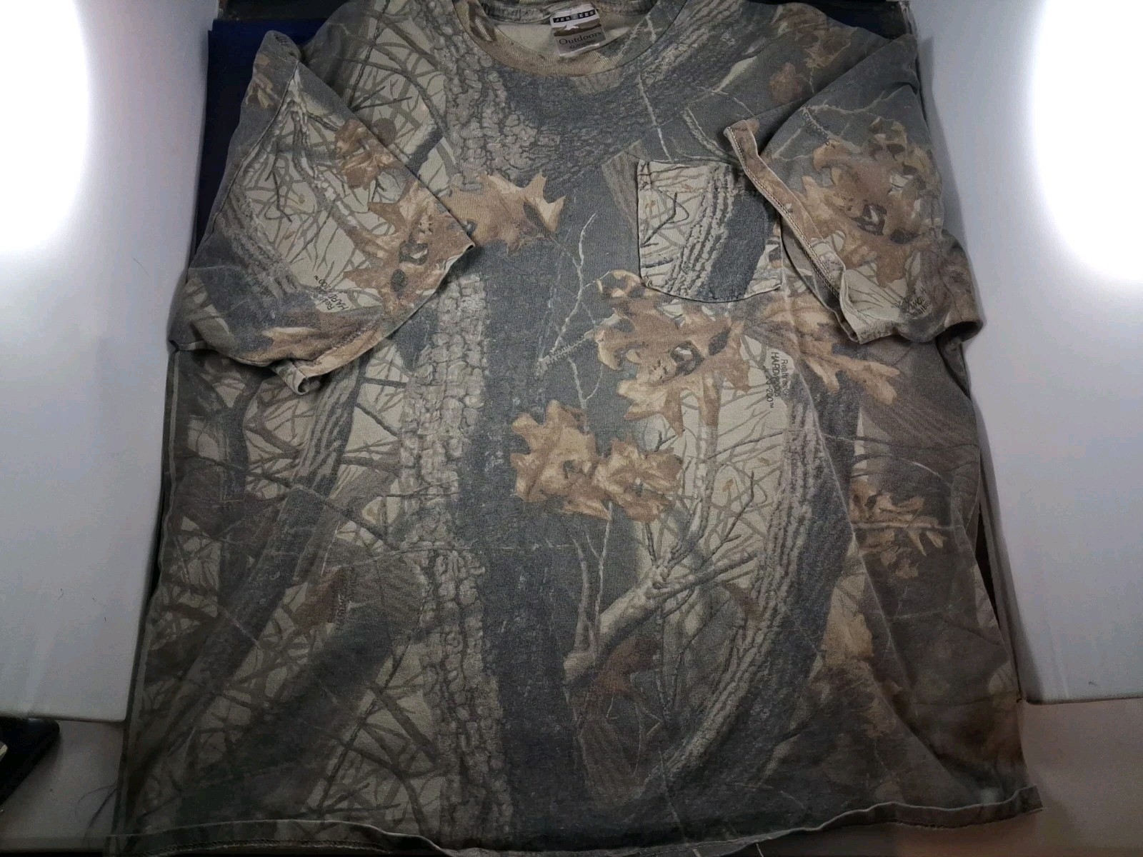 Vtg Realtree Hardwoods Camo Camouflage Short Sleeve T Shirt XL *22FB gallery