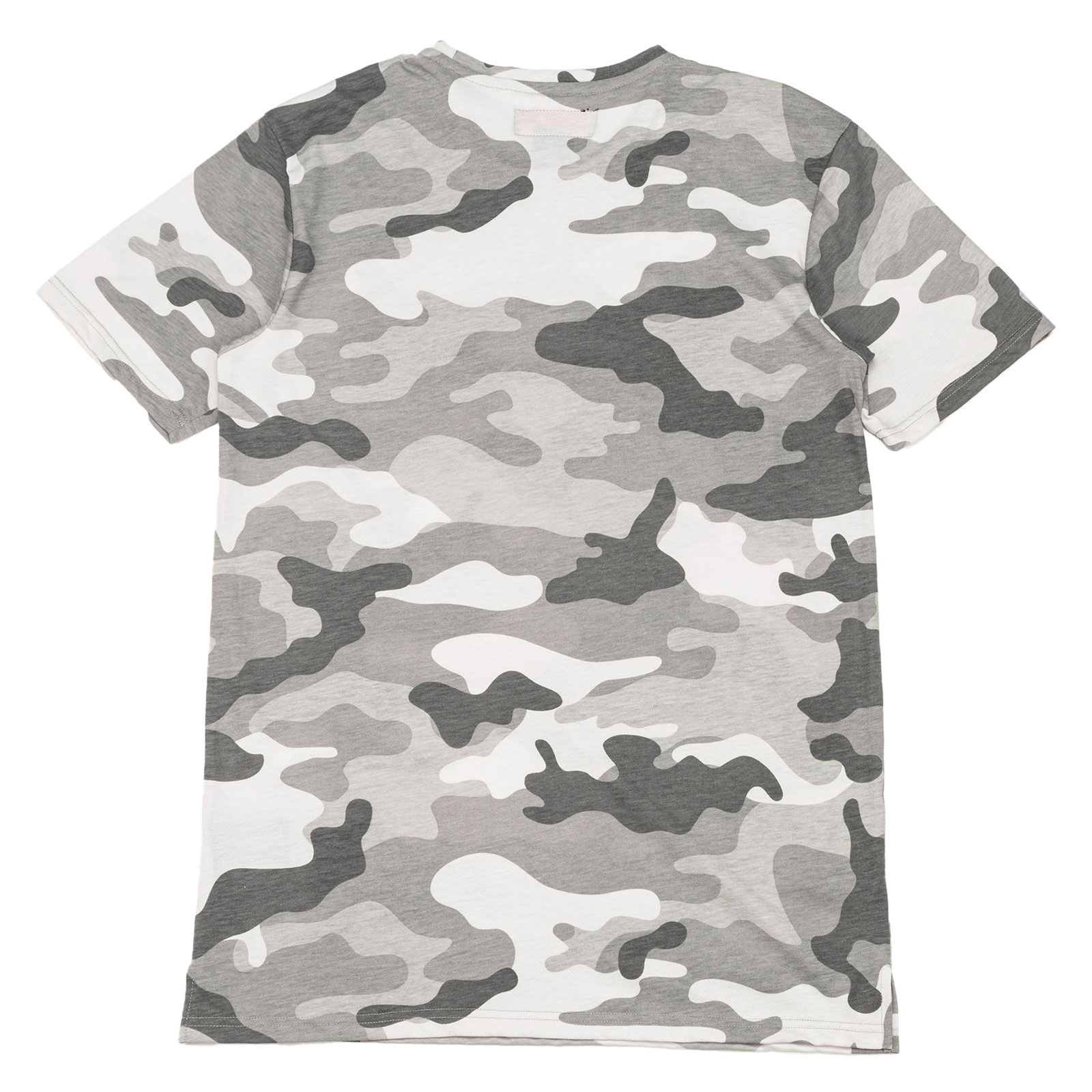 Beautiful Giant Men's Fashion Camo T-Shirt Crew Neck Sport Wear Light Grey Tee gallery