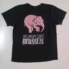 Delirium Cafe Brussels, Belgium Graphic T Shirt Mens Sz L Black B&C Collection