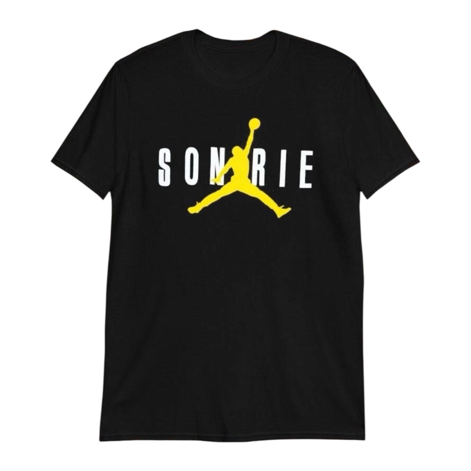SONRIE X Jordan Tee J Balvin T Shirt Size L HJ4189-010 New With Tags Tour Yellow gallery