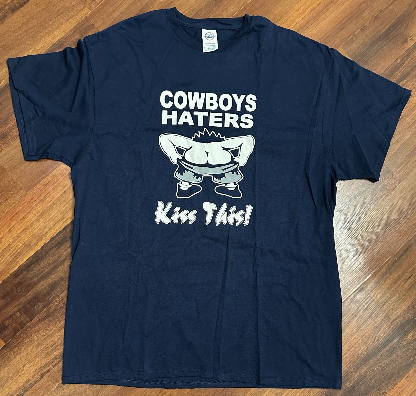 Cowboys Haters Kiss This Graphic T-Shirt gallery