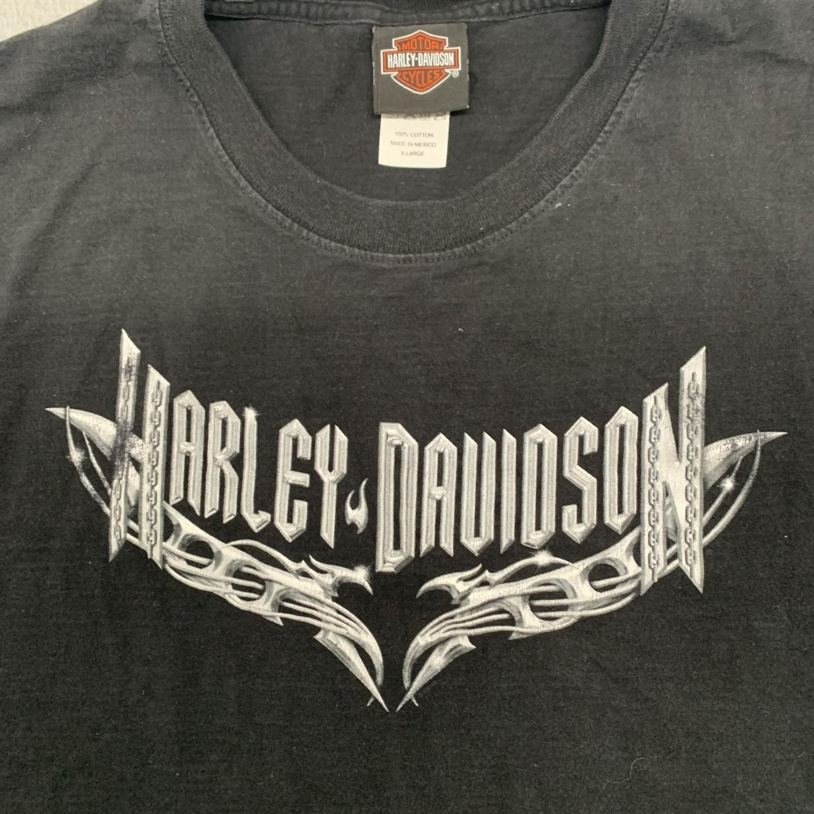HARLEY DAVIDSON GRAND CANYON SEDONA AZ TEE SHIRT BLACK XL ANGELIC EAGLE gallery