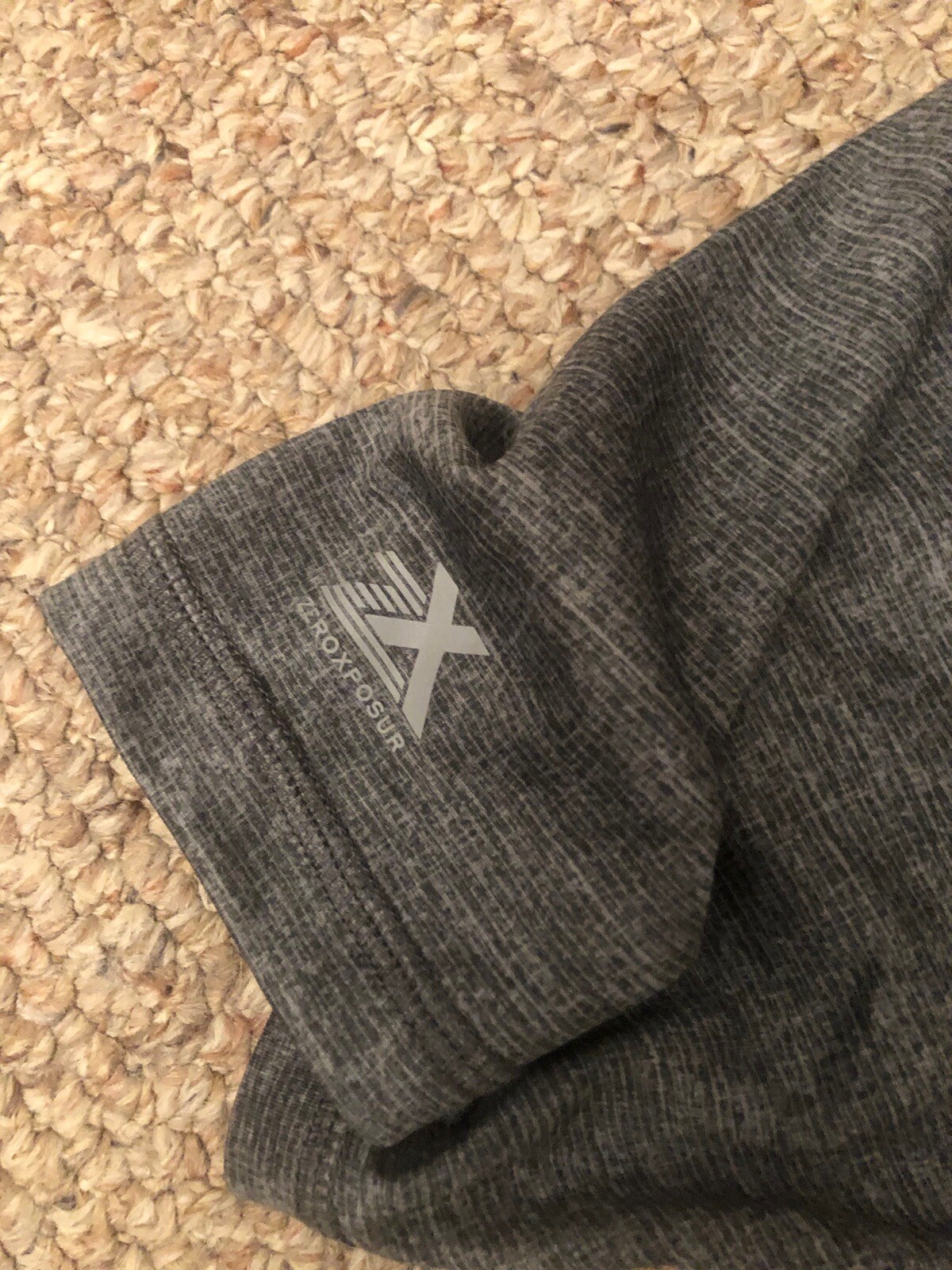 NWT Men's Small Gray ZeroXposur Black Sun Protection All-Day Comfort Active gallery