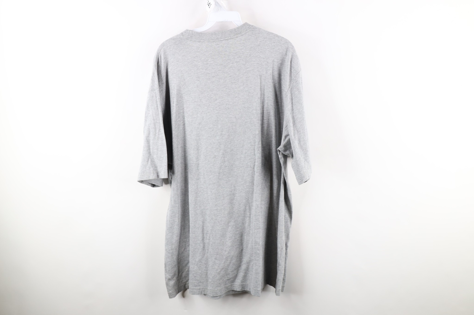 Vintage LL Bean Mens Large Blank Baggy Fit Short Sleeve T-Shirt Heather Gray gallery