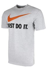 Nike Men’s Active Wear Just Do It Swoosh Graphic Athletic Workout Gym T-Shirt