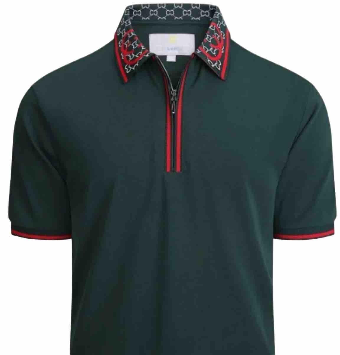 Men's Luxurious Fine Cotton Polo Shirt,Italian Style,Stretch M to 3XL……C8.A gallery