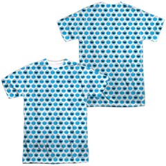 Sesame Street Simple Cookie Pattern Unisex Adult Costume T Shirt, S-3XL