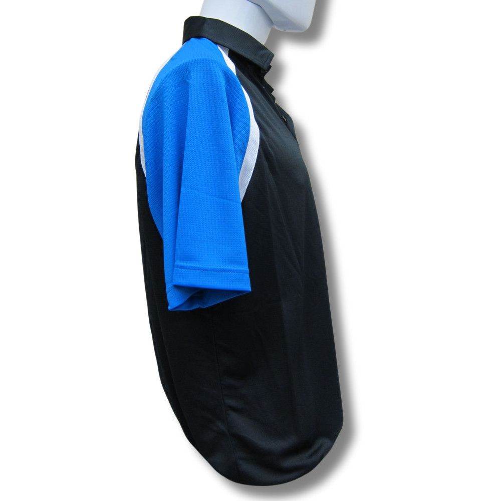 Mopar Logo Polyester Dry-Wicking Black/Blue Polo Shirt Official Licensed gallery