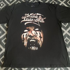 KING DIAMOND The Puppet Master Licensed Black Metal T-Shirt. XL (NV) Preowned