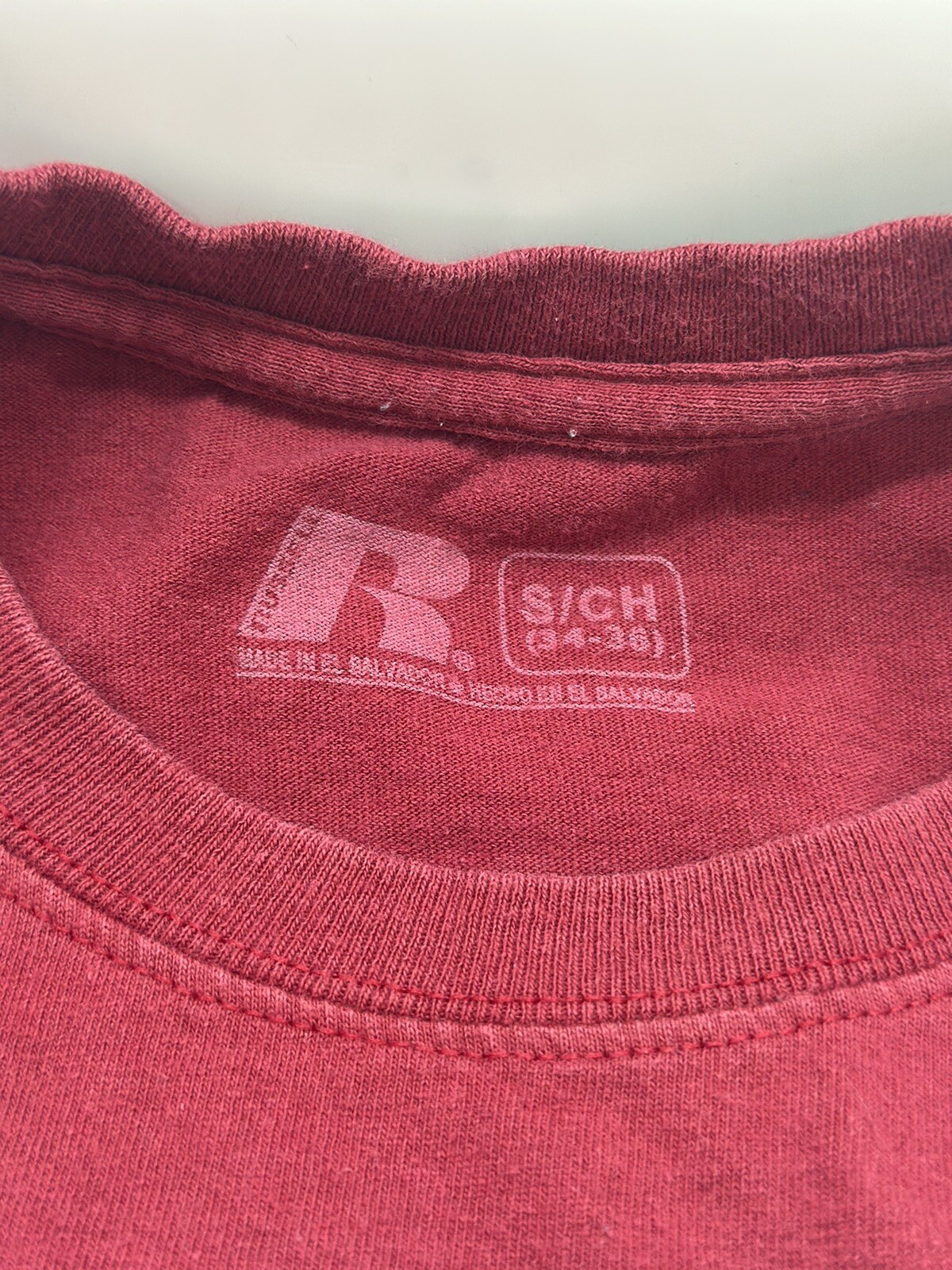 Arkansas Razorbacks T-Shirt Men's S/CH (Actual 34-36 in ) Short Sleeve Red gallery