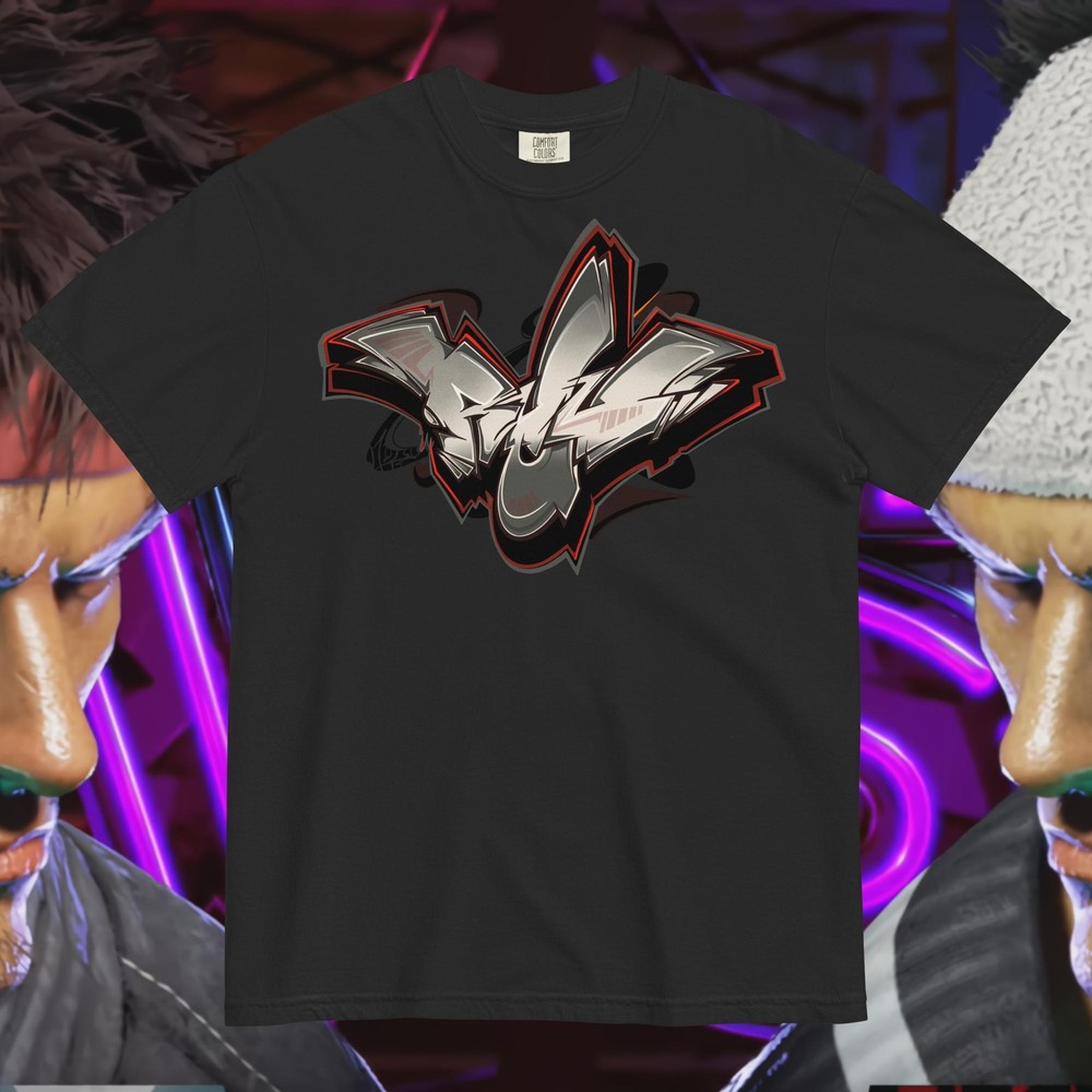Street Fighter 6 Ryu Graffiti Heavy Weight Shirt – Fiend NYC