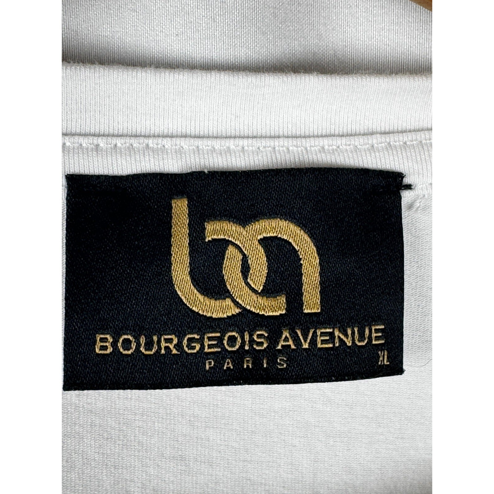 Bourgeois Avenue Paris Mens XL T-Shirt Boxing Novelty Beaded Streetwear Hip Hop gallery