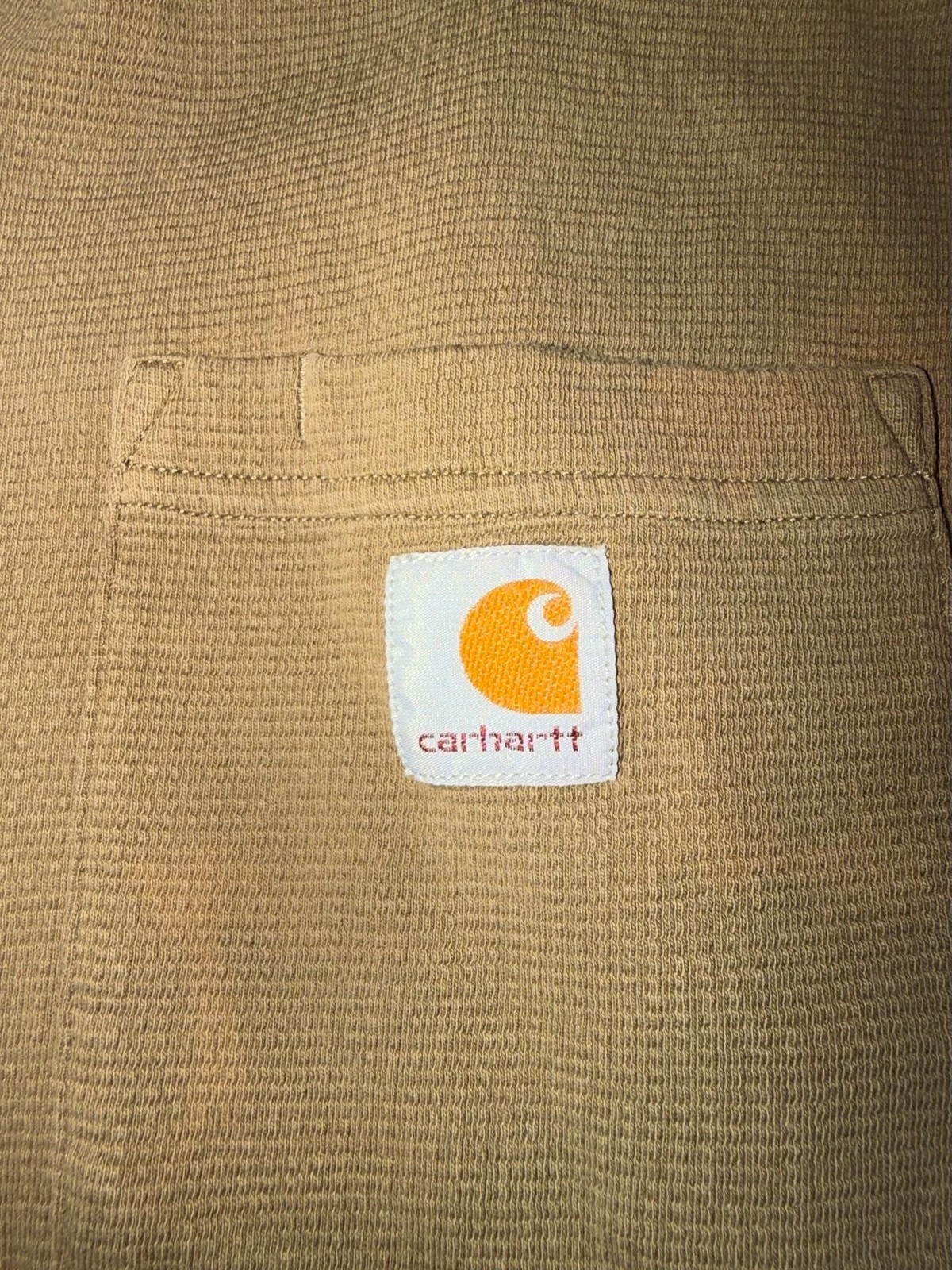 Carhartt Men's Force Relaxed Fit Mock Neck Half-Zip Pocket T-Shirt gallery