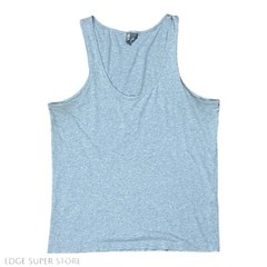 ASOS Mens Light Heather Gray Gym Beach Tank Top Shirt Size Small