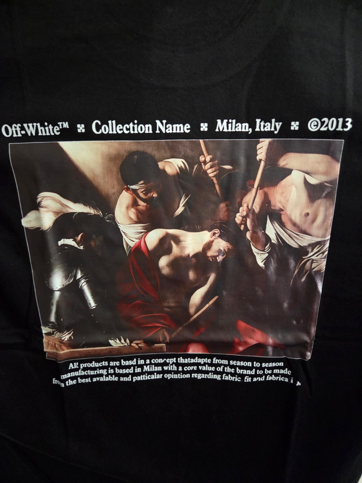 Off Wht Mens Collection Milan Italy Black T-Shirt Regular Fit S/M/L/XL T63 gallery