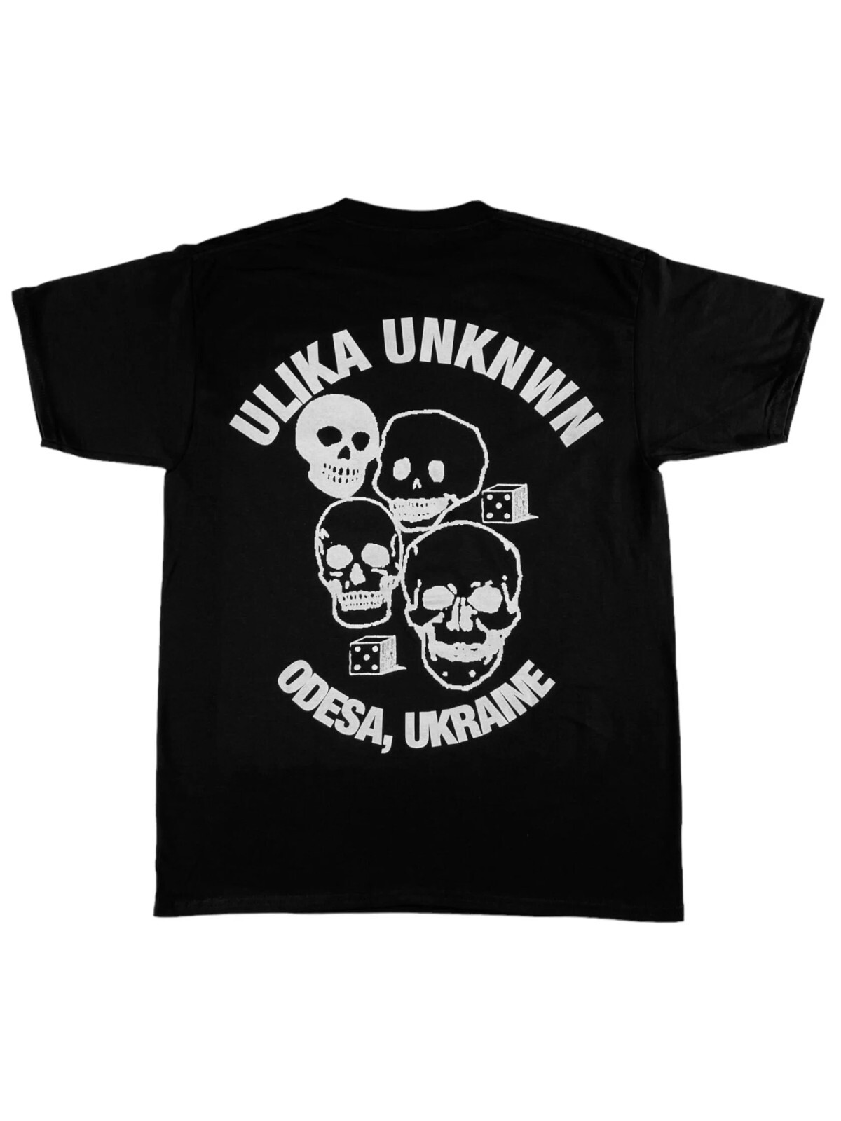 NEW! Streetwear t-shirt big logo printed ulika unknwn hip hop y2k avant garde gallery