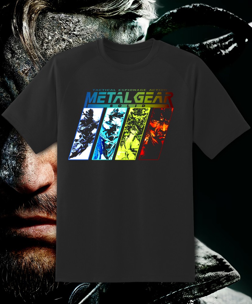 Metal Gear Solid V2 Retro Video Game T Shirt Youth M - Adult 6XL Fast Ship! gallery