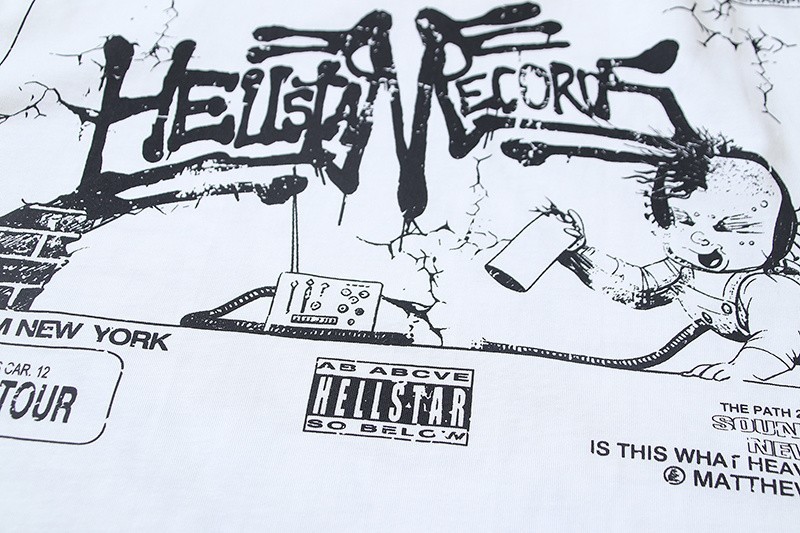 Hell Studios star Abstract Animation 1996 TOUR print Men's Short Sleeve T-shirt gallery