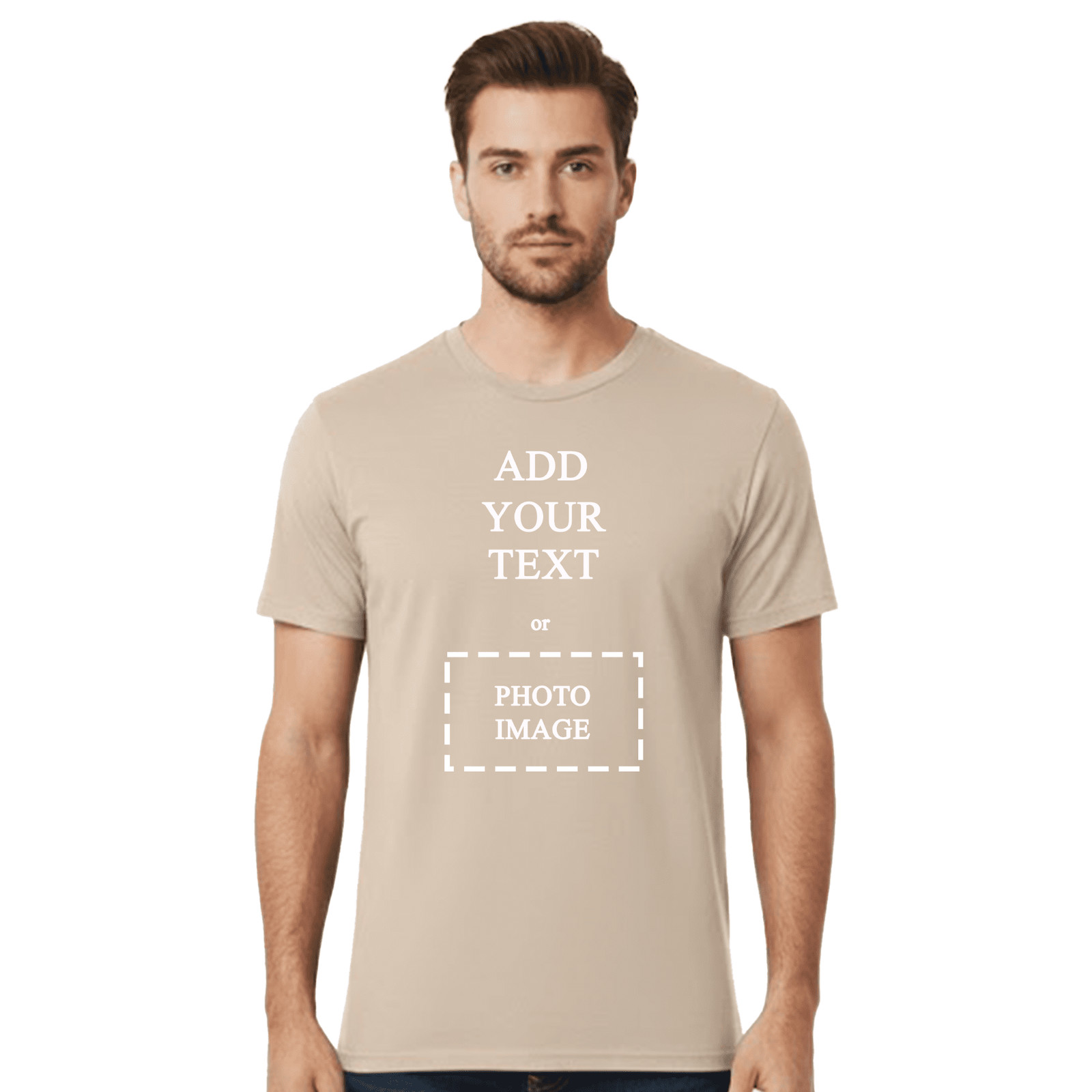 Custom Designed Crewneck T-Shirt | Personalized Shirt for Men Or Women gallery