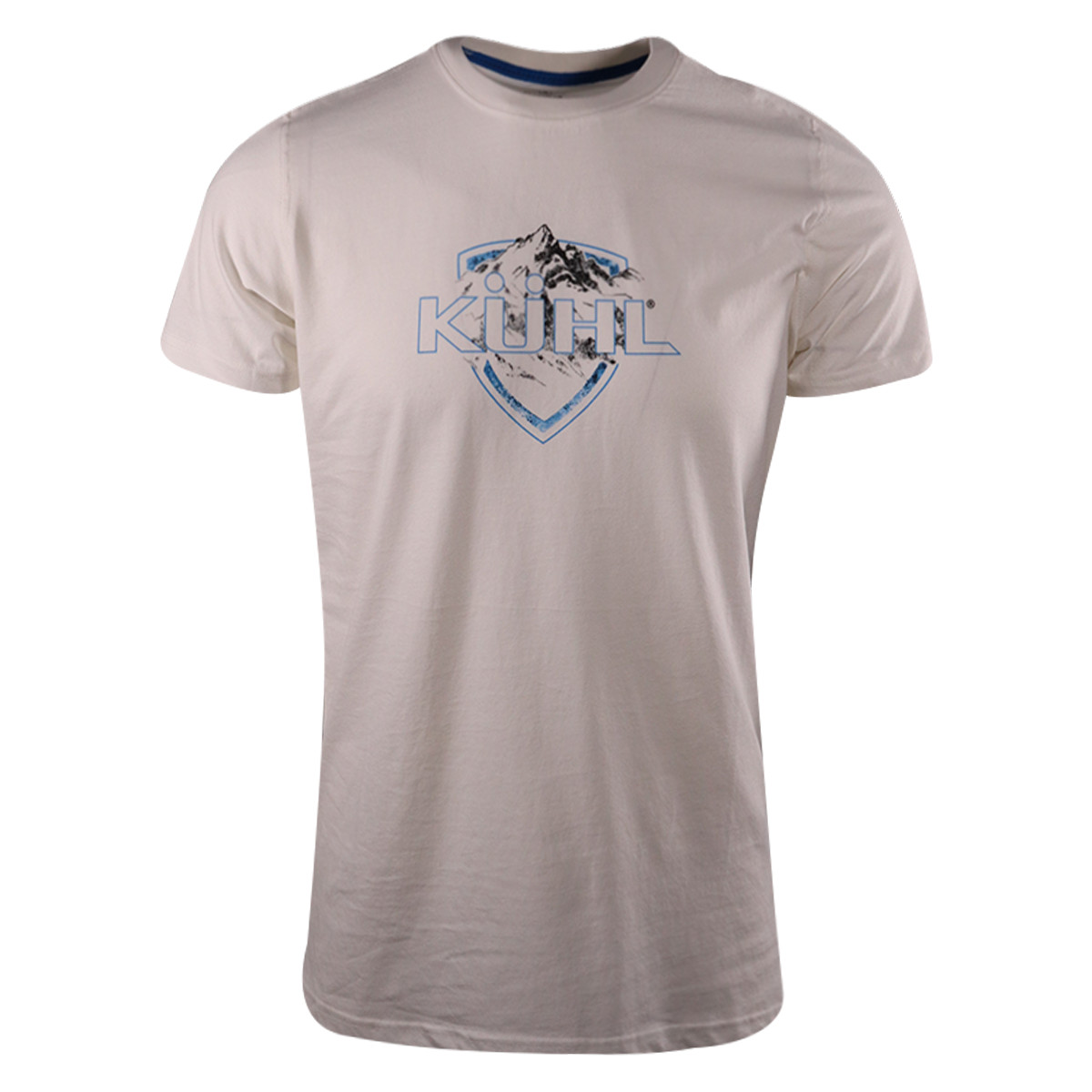 Kuhl Men’s White Blue Logo Klassik Fit (Retail $35) Size Small