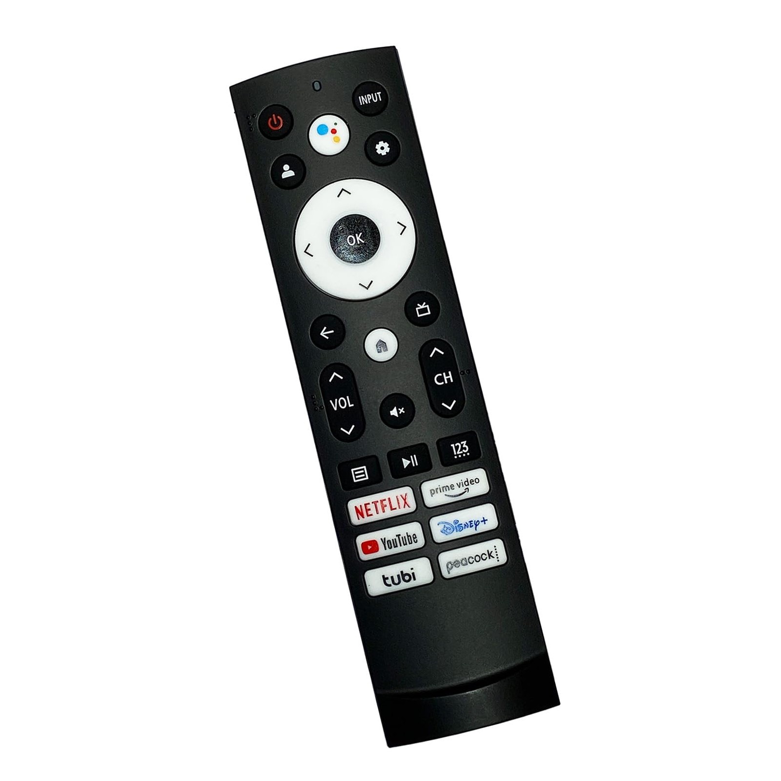 Original ERF3V0H Remote Control for All Hisense Google TVs with Voice Control